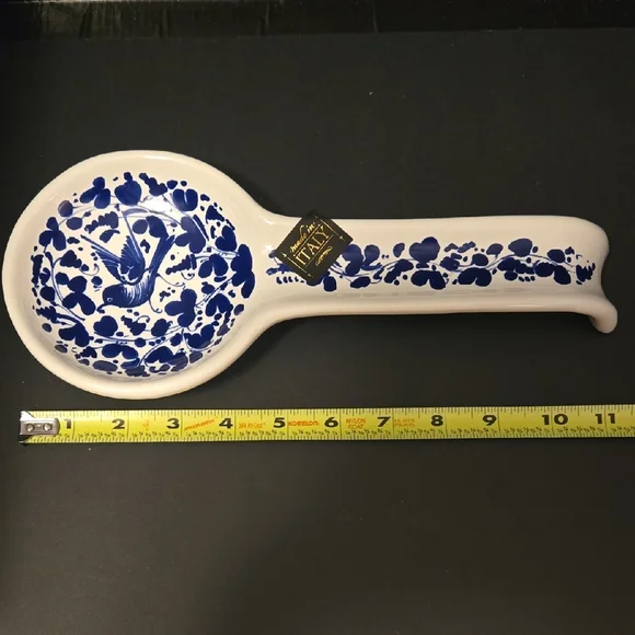 Nova Deruta Ceramic Spoon Rest - Picture 8 of 9